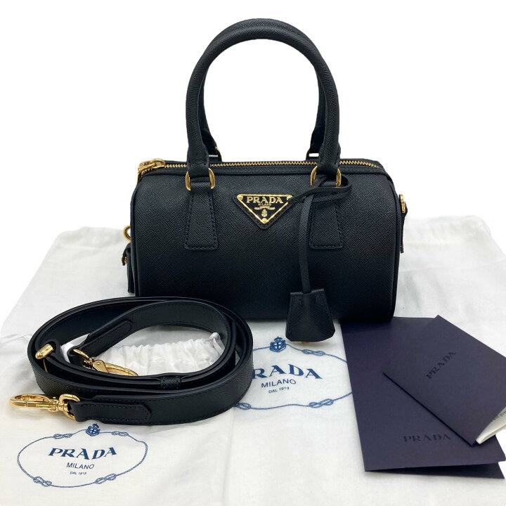 楽天市場】【未使用】｜PRADA プラダ 1BB846 サフィアーノレザー 
