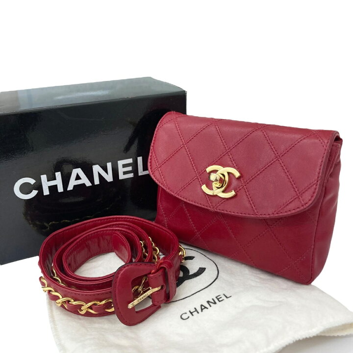 楽天市場】【中古】｜CHANEL シャネル ビコローレ ウエストバッグ 