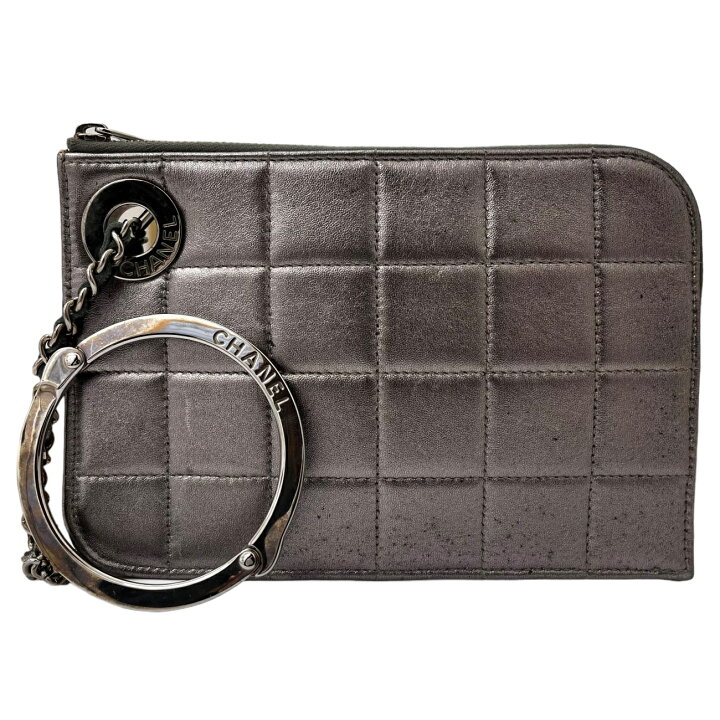 楽天市場】【中古】｜CHANEL シャネル チョコバー クラッチバッグ 