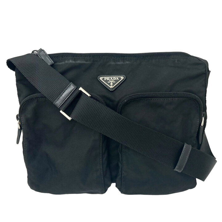 楽天市場】【中古】｜PRADA プラダ BT0500 ナイロンショルダーバッグ 