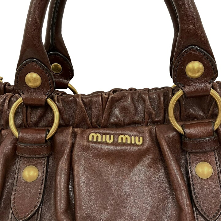 楽天市場】【中古】｜miu miu ミュウミュウ VITELLO LUX ヴィッテロ 