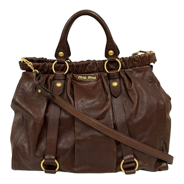 楽天市場】【中古】｜miu miu ミュウミュウ VITELLO LUX ヴィッテロ  