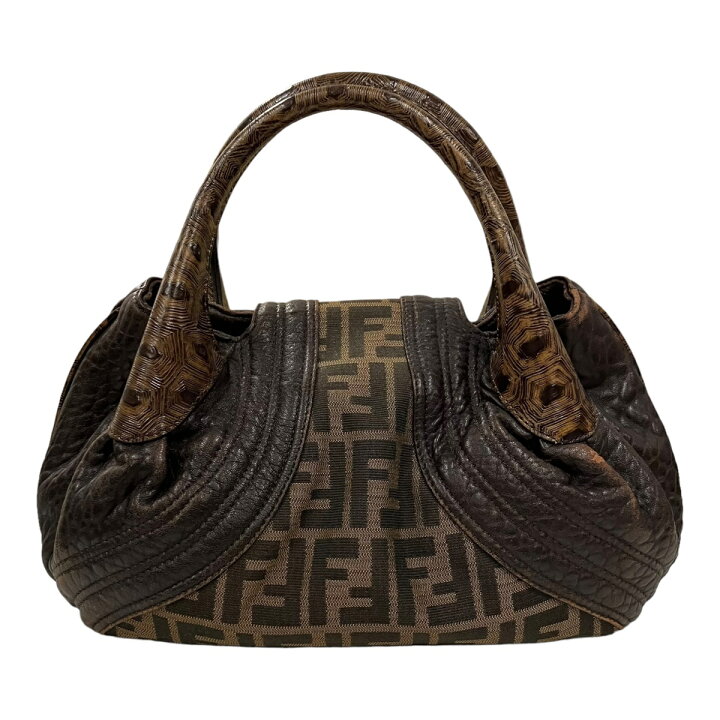 楽天市場】【中古】｜FENDI フェンディ スパイバッグ 8BR511 ズッカ柄  