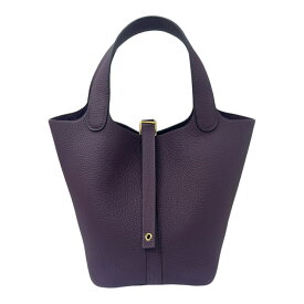【未使用品】｜HERMES エルメス ピコタンロック PM B刻印 ハンドバッグ トリヨンモーリス カシス ゴールド金具 レザー レディース
