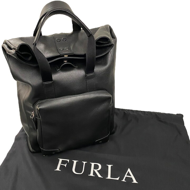 楽天市場】【中古】｜FURLA フルラ レザー 2Way リュックサック バック 