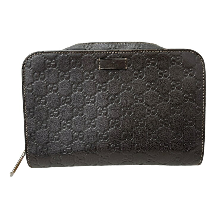 楽天市場】【中古】｜GUCCI グッチ 201755 グッチシマレザー クラッチ 