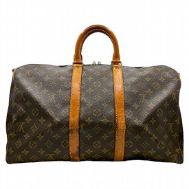 【中古】｜LOUIS VUITTON ルイヴィトン M41418 キーポル バンドリエール45 ボストンバッグ モノグラム ブラウン