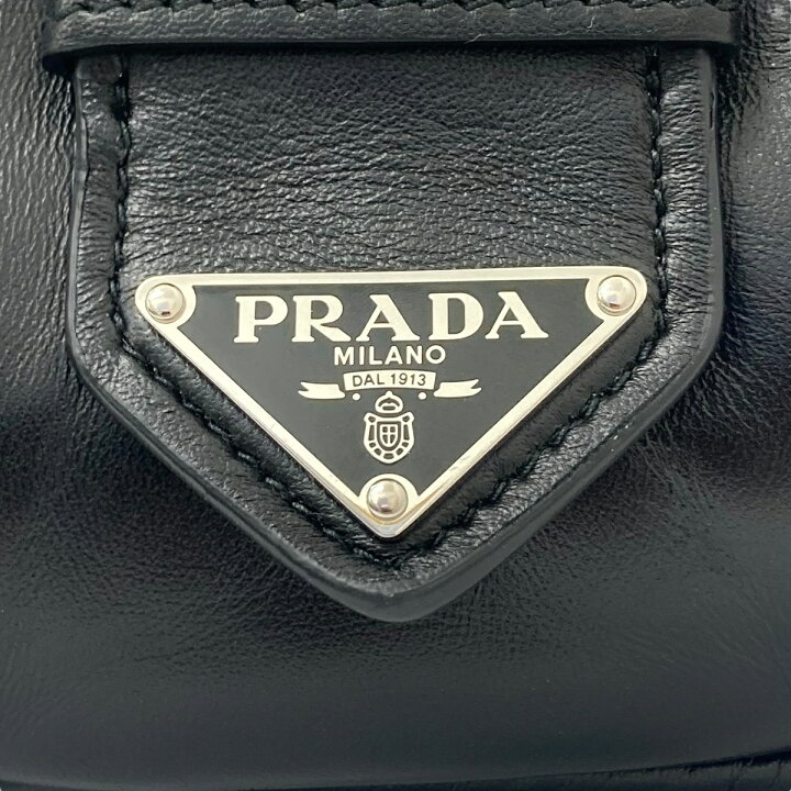楽天市場】【中古】｜PRADA プラダ 1BA381 ムーン パデッドナッパ 