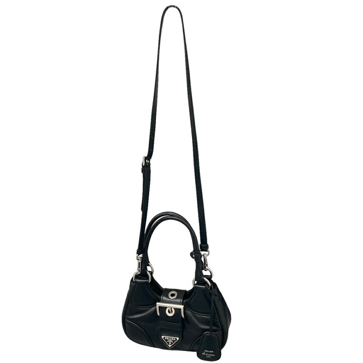 楽天市場】【中古】｜PRADA プラダ 1BA381 ムーン パデッドナッパ 