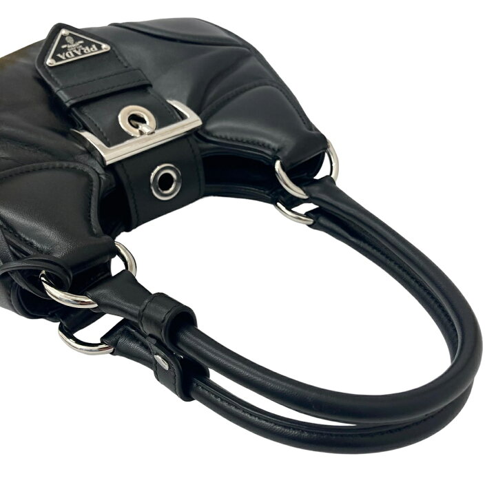 楽天市場】【中古】｜PRADA プラダ 1BA381 ムーン パデッドナッパ  