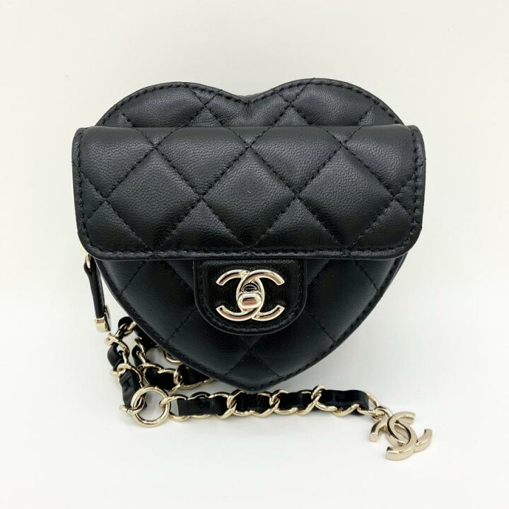 楽天市場】【未使用品】CHANEL シャネル AP2787 ハートチェーンベルト  