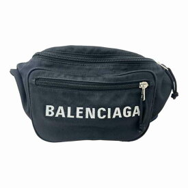 【中古】｜BALENCIAGA バレンシアガ 533009 ウィール ベルトバッグ ボディバッグ ナイロン ブラック メンズ