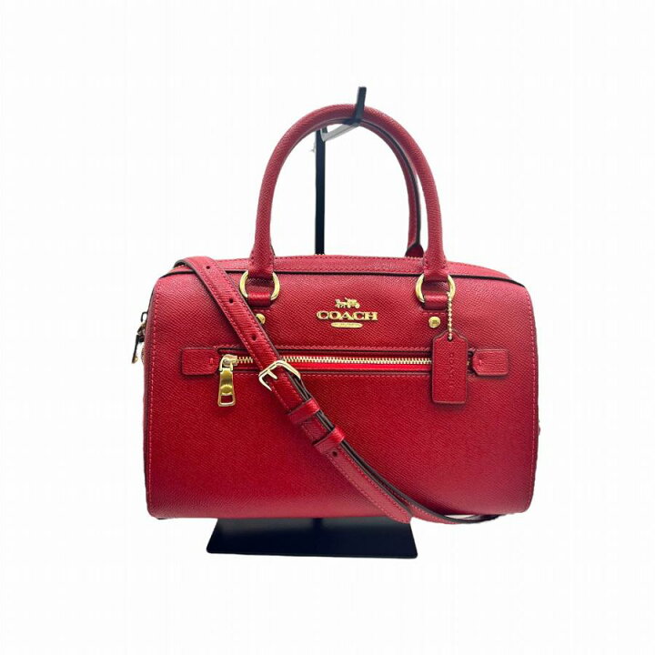 楽天市場】【中古】｜COACH コーチ F79946 2WAY ショルダーバッグ 赤  