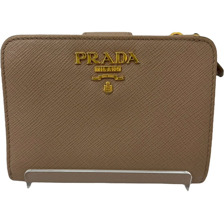 楽天市場】【中古】｜PRADA プラダ 1ML018 L字ファスナー 二つ折り財布  