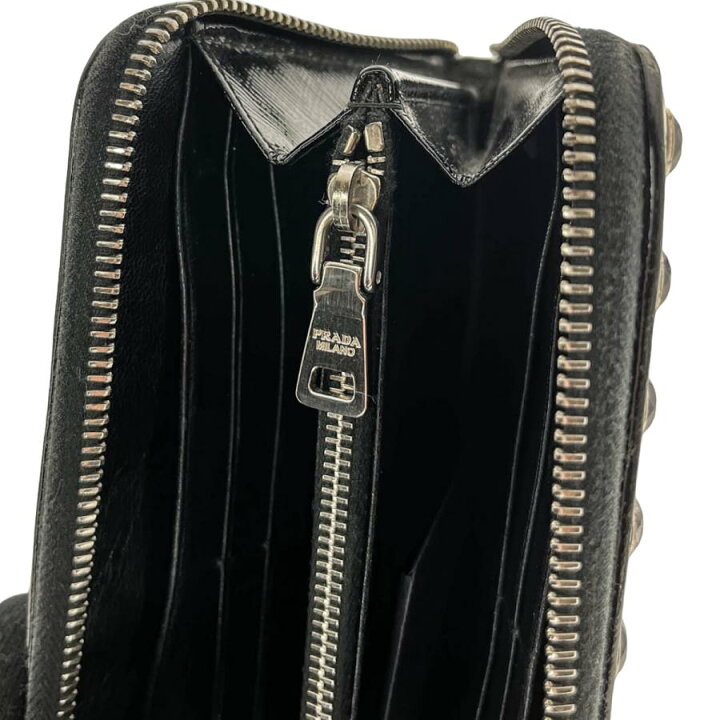 楽天市場】【中古】｜PRADA プラダ 1M0506 ラウンドファスナー財布  