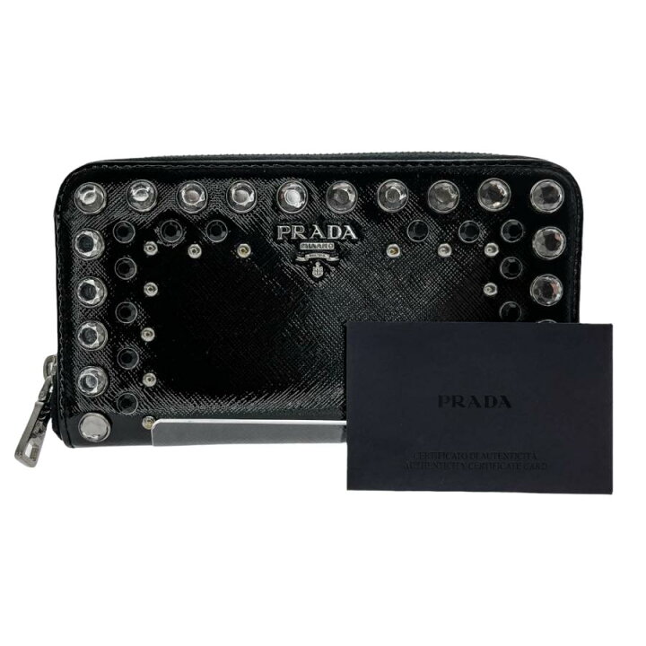楽天市場】【中古】｜PRADA プラダ 1M0506 ラウンドファスナー財布  