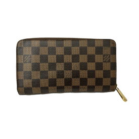 【中古】｜LOUIS VUITTON ルイ ヴィトン N60003 ダミエ ジッピー オーガナイザー ラウンドファスナー メンズ レディース ブラウン 長財布