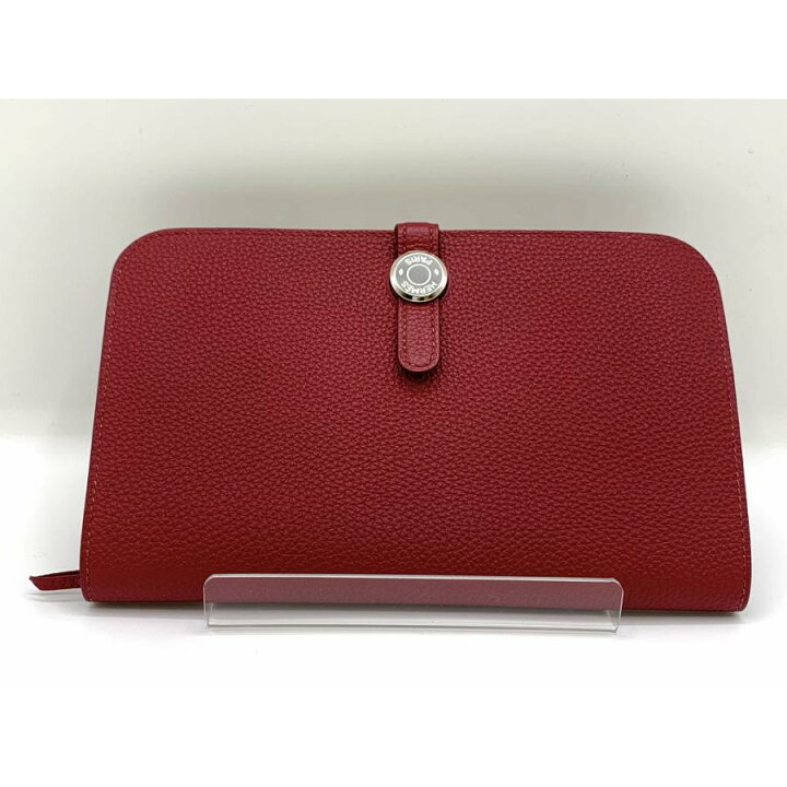 楽天市場】【中古】｜HERMES エルメス ドゴンGM 二つ折り長財布 T刻印  