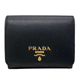 【中古】｜PRADA プラダ コンパクトウォレット 1MH176 財布 レディース メンズ 【未使用品】