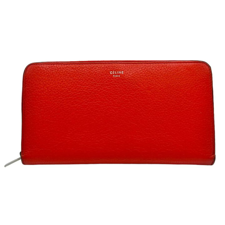 楽天市場】【中古】｜CELINE セリーヌ レザー ラウンドファスナー 長 