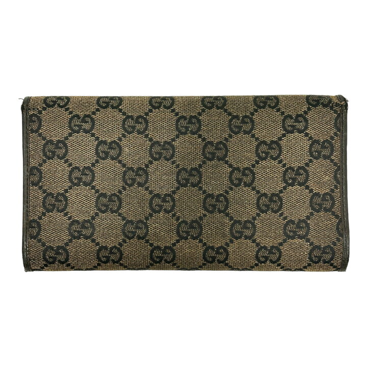 楽天市場】【中古】｜GUCCI グッチ GGキャンバス ロングウォレット 長 