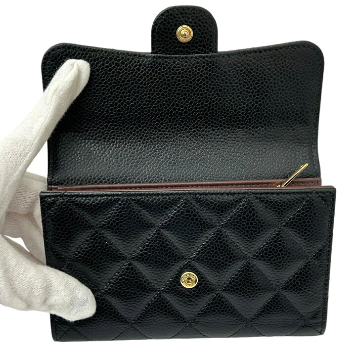 楽天市場】【中古美品】｜CHANEL シャネル ココマーク キャビアスキン  