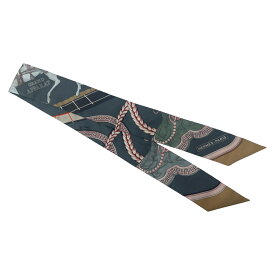 【中古】｜HERMES エルメス ツイリー GRAND APPARAT グラン・アパラ マルチカラー シルク100％ レディース スカーフ レディース
