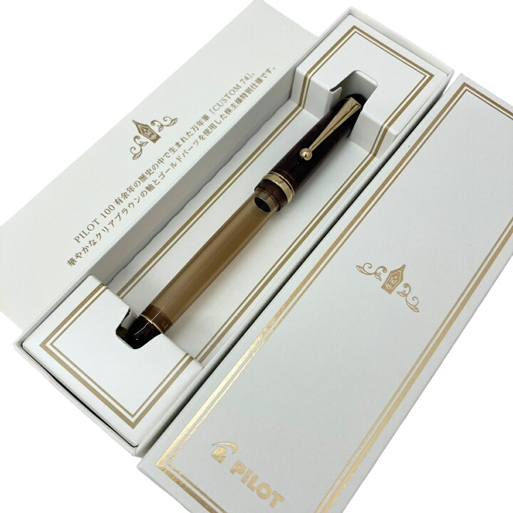 楽天市場】【未使用】｜PILOT パイロット 万年筆 CUSTOM74 カスタム74  