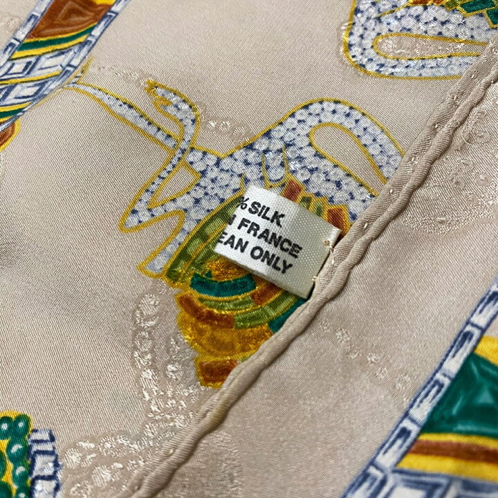 楽天市場】【中古】｜Cartier カルティエ スカーフ 85cm ヤシの木  