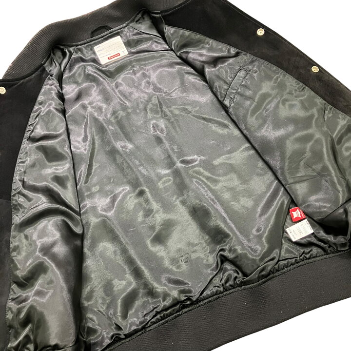 楽天市場】【中古】｜Supreme シュプリーム 17SS suede varsity jacket 