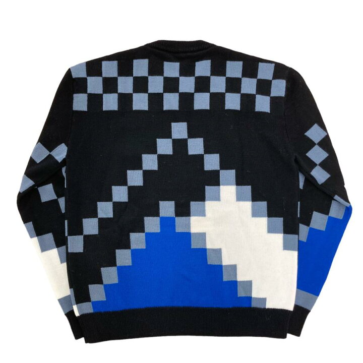 LOUIS VUITTON 23SS LVフェアアイル マクロクールネックニット 