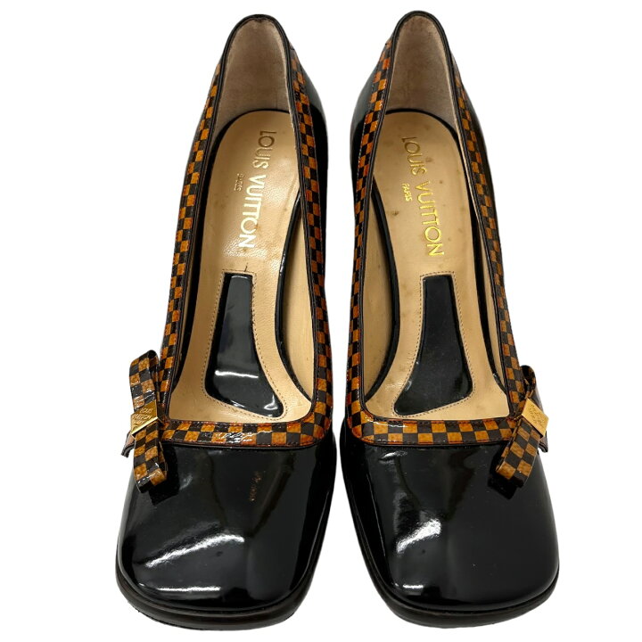 楽天市場】【中古】｜LOUIS VUITTON ルイ ヴィトン ダミエ エナメル 