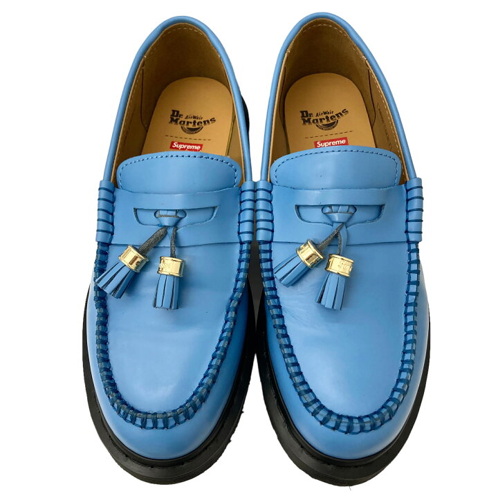 楽天市場】Supreme x Dr. Martens Penton Tassel Loafer Mid Blue UK7 