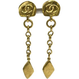 【中古】｜CHANEL シャネル ヴィンテージ ココマーク イヤリング ゴールド