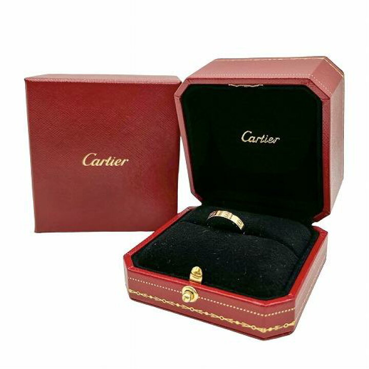 楽天市場】【中古】｜Cartier カルティエ ミニラブリング K18YG ＃48  