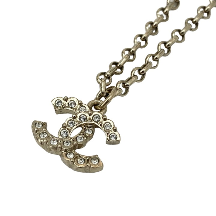 楽天市場】【中古】｜CHANEL シャネル C21K ココマーク ネックレス GP  