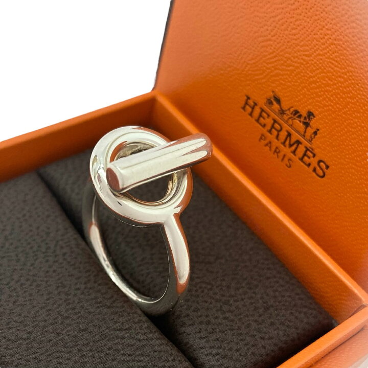 楽天市場】【中古】｜HERMES エルメス エシャペMM リング #58 指輪 