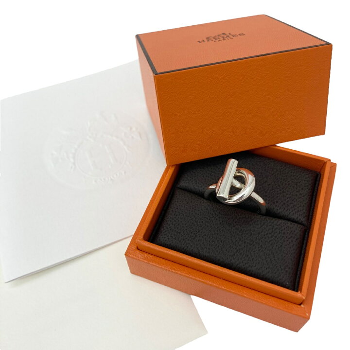 楽天市場】【中古】｜HERMES エルメス エシャペMM リング #58 指輪  