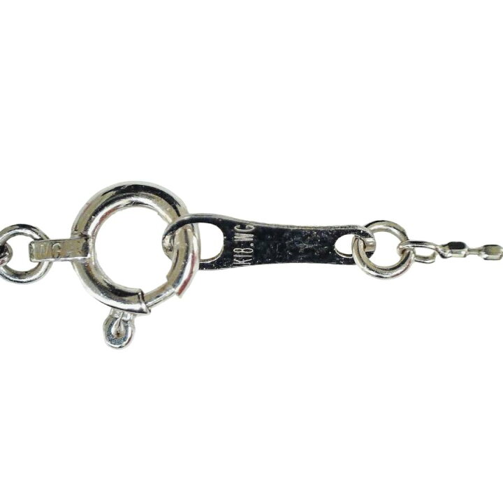 楽天市場】【中古】｜ガーネット ネックレス k18 WG アクセサリー 