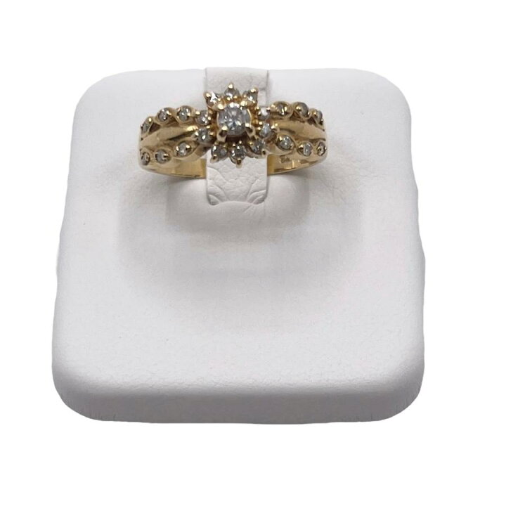 楽天市場】【中古】｜ゴールド ダイヤモンド リング K18 D0.30ct 3.0g 