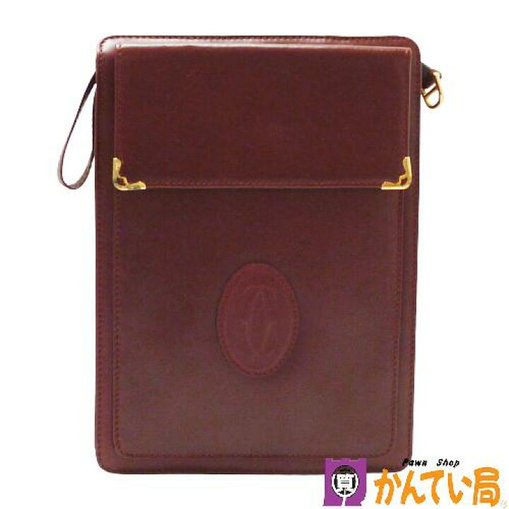 楽天市場】【ランクB】CARTIER カルティエ マストライン クラッチ 