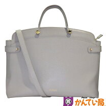 楽天市場】furla グレー ショルダーバッグ（高さ20 ～ 24.9cm 