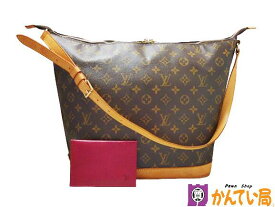 【ランクB】LOUIS VUITTON　ルイヴィトン　M47275　アムファースリー　バニティスター　ショルダーバッグ　モノグラム　PVC　レザー　ヌメ革　ゴールド金具　ダブルファスナー開閉式　レディース　肩掛け　ヴァニティスター　中古　質屋 かんてい局 金沢バイパス店　22-2096