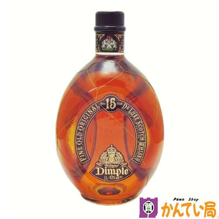 楽天市場】【未開栓】Dimple ディンプル 15年 1000ml 1Litre 43 