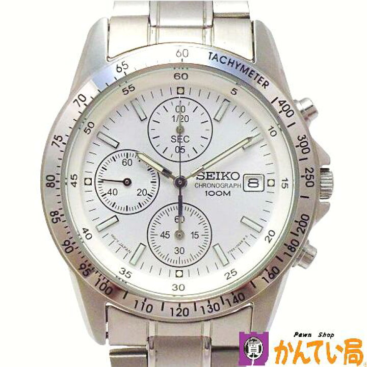 楽天市場】【良品】SEIKO セイコー SZER007 7T92-0DW0 クロノグラフ 