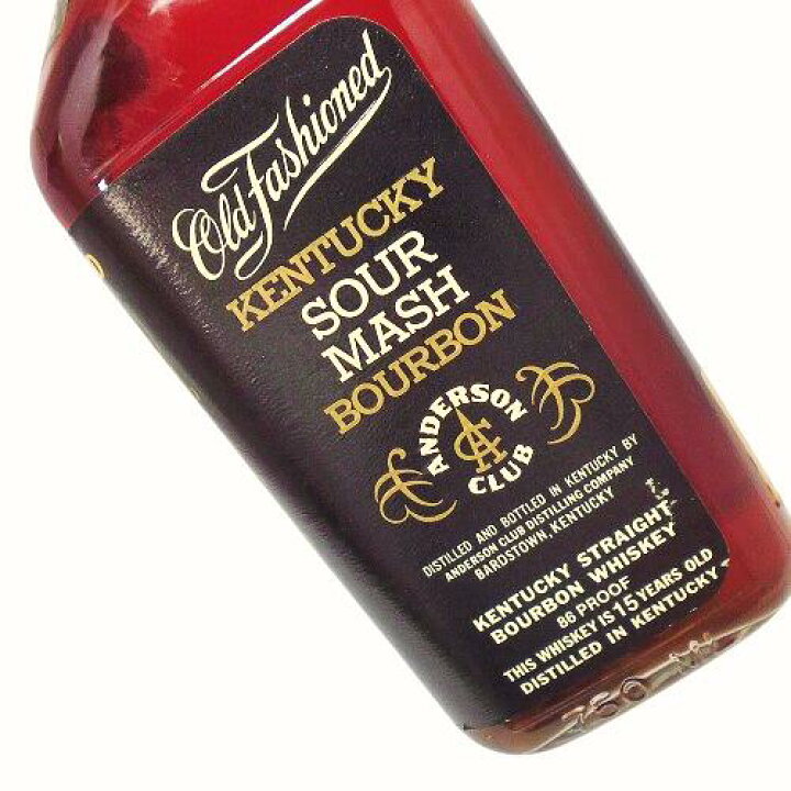 楽天市場】【未開栓】ANDERSON CLUB アンダーソン クラブ 15年 750ml 
