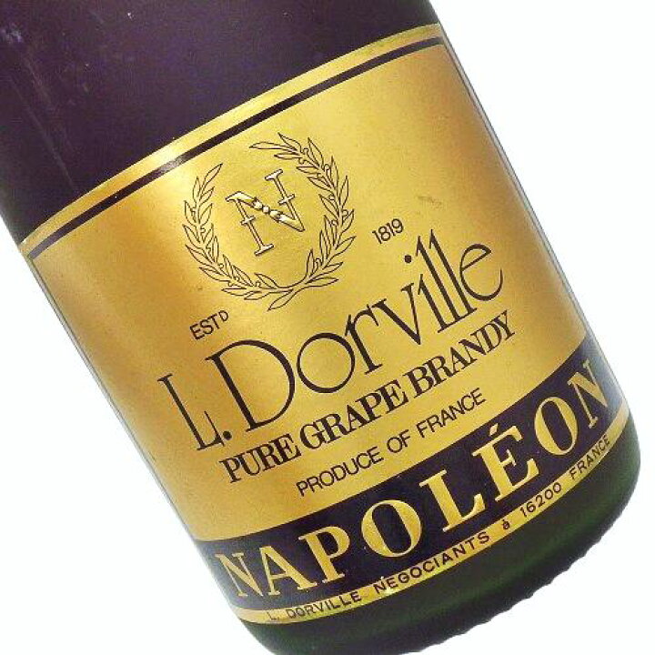 楽天市場】【未開栓】L.Dorville ドーヴィル NAPOLEON ナポレオン 