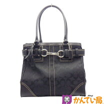 楽天市場】coach トートバッグ 黒 シグネチャーの通販