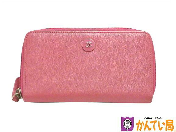 楽天市場】【ランクAB】CHANEL シャネル ラウンドファスナー長財布 