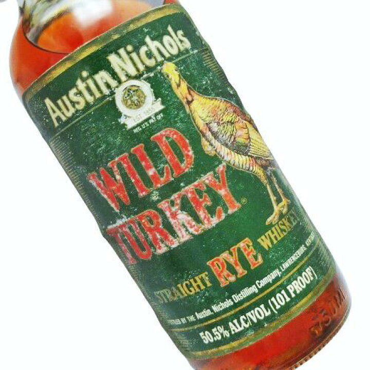 楽天市場】【未開栓】WILD TURKEY ワイルドターキー ライ 750ml 50.5 